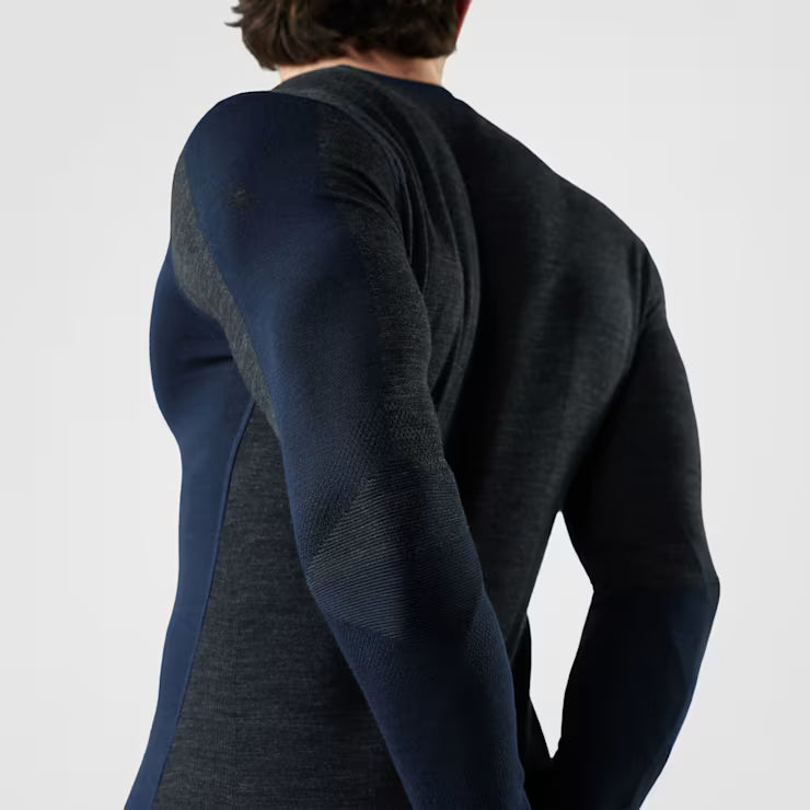 Men's Intraknit™ Thermal Merino Base Layer Colorblock Crew image 3