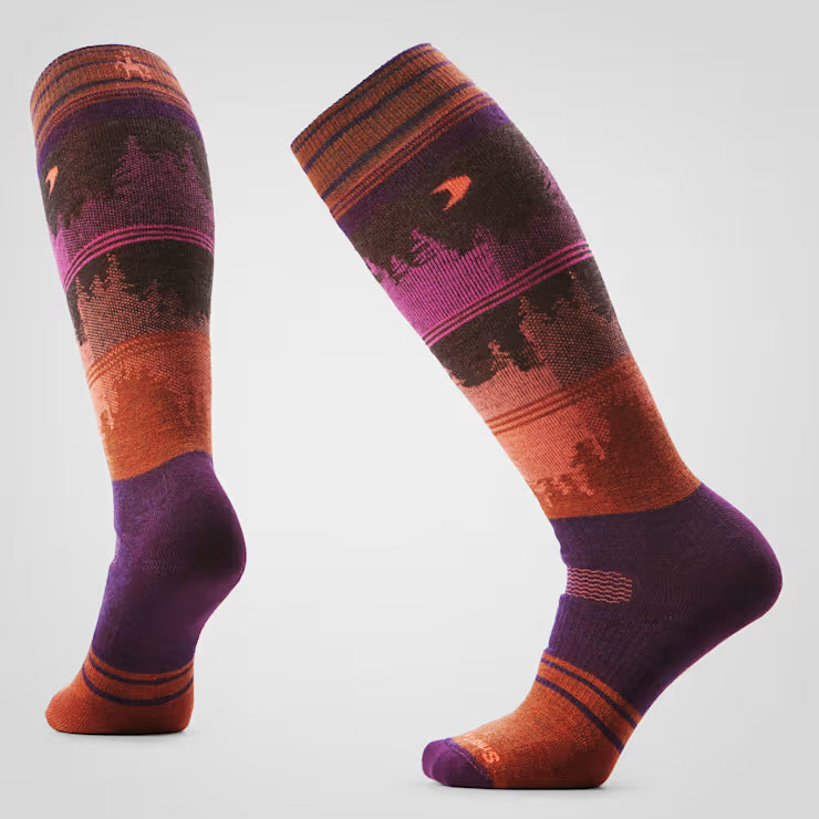 Women's Snowboard Twilight Vista Over The Calf Socks image 0