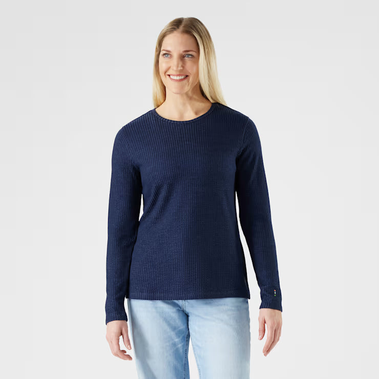 Women's Thermal Merino Rib Crew image 0