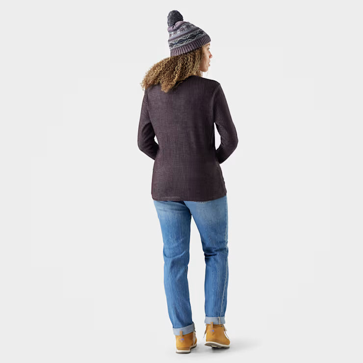 Women's Thermal Merino Rib Crew image 1